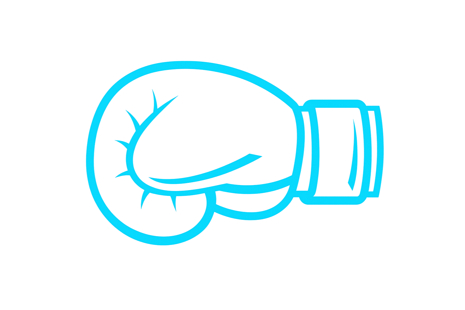 Boxing glove icon representing choosing to start boxing training